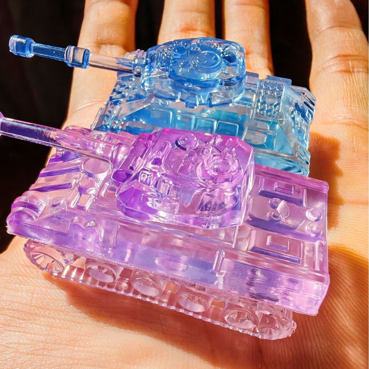 Color-changing tank eraser, military model, primary school teaching supplies assembly, children's toys