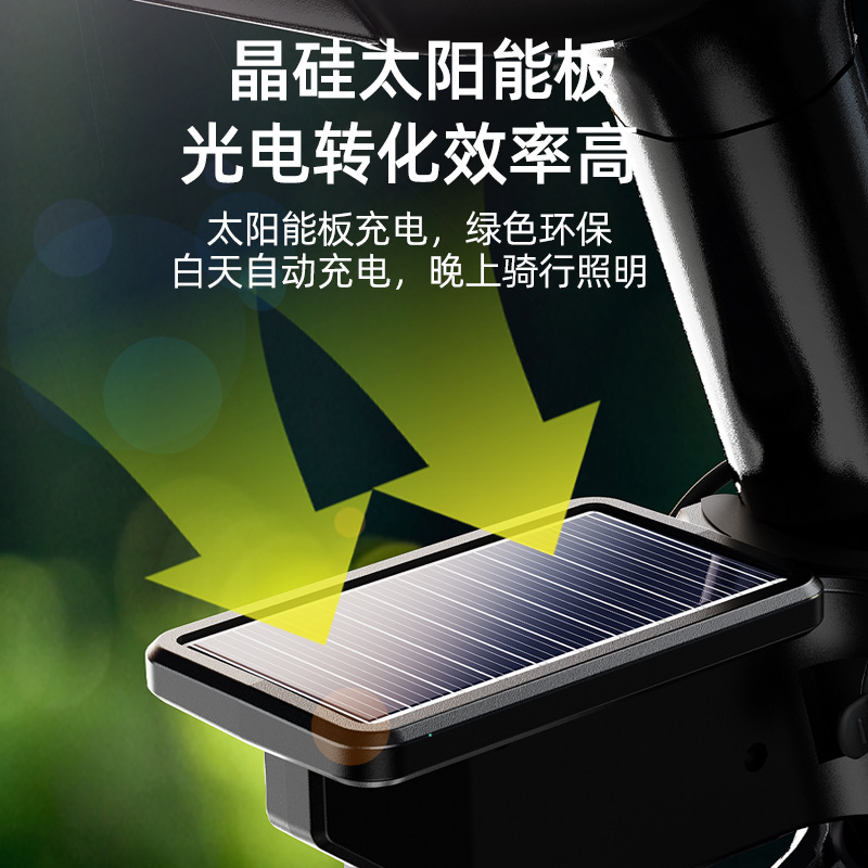 Bicycle heart-shaped taillights, night riding safety indicator lights, mountain bikes, road bikes, creative high-brightness warning lights Specification image