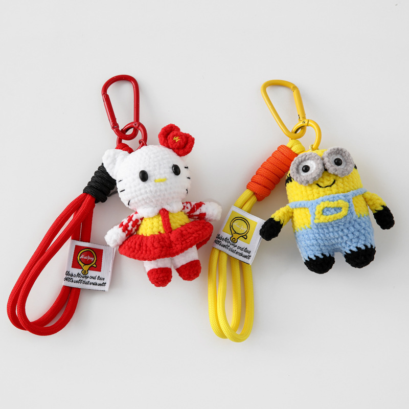 星星人/挂件/毛绒挂件/小挂件/玩偶挂件白底实物图