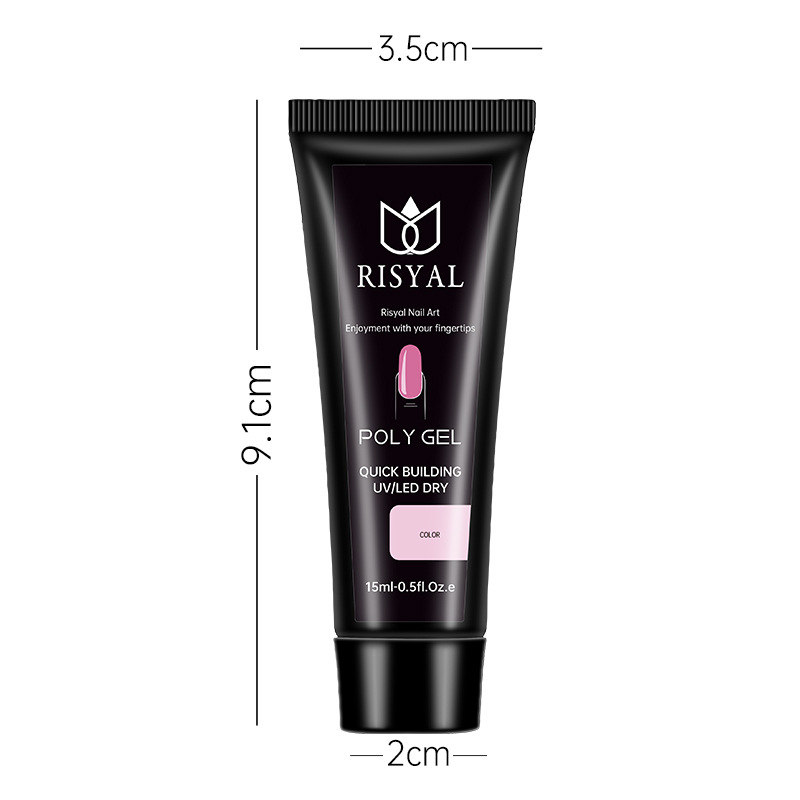 shanilak Crystal Extended Nail Polish Glue Wholesale Processing customization, special ice transparent nail Color glue, Functional glue, Jelly Glue for nail salons Item Picture