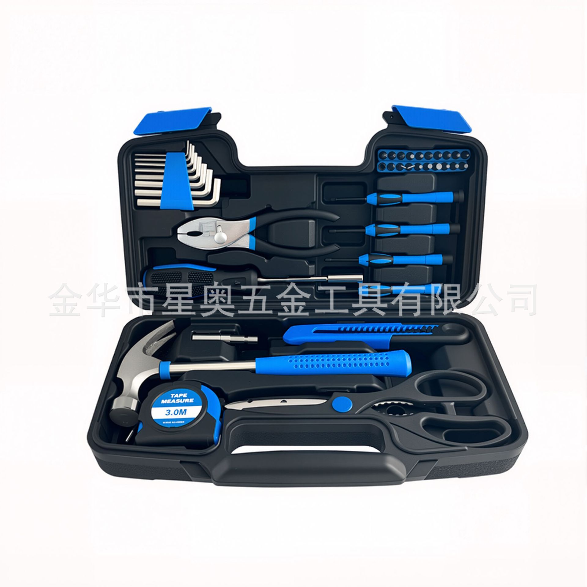 工具包牛津布/工具箱/工具包男斜跨/工具收纳箱/工具包白底实物图
