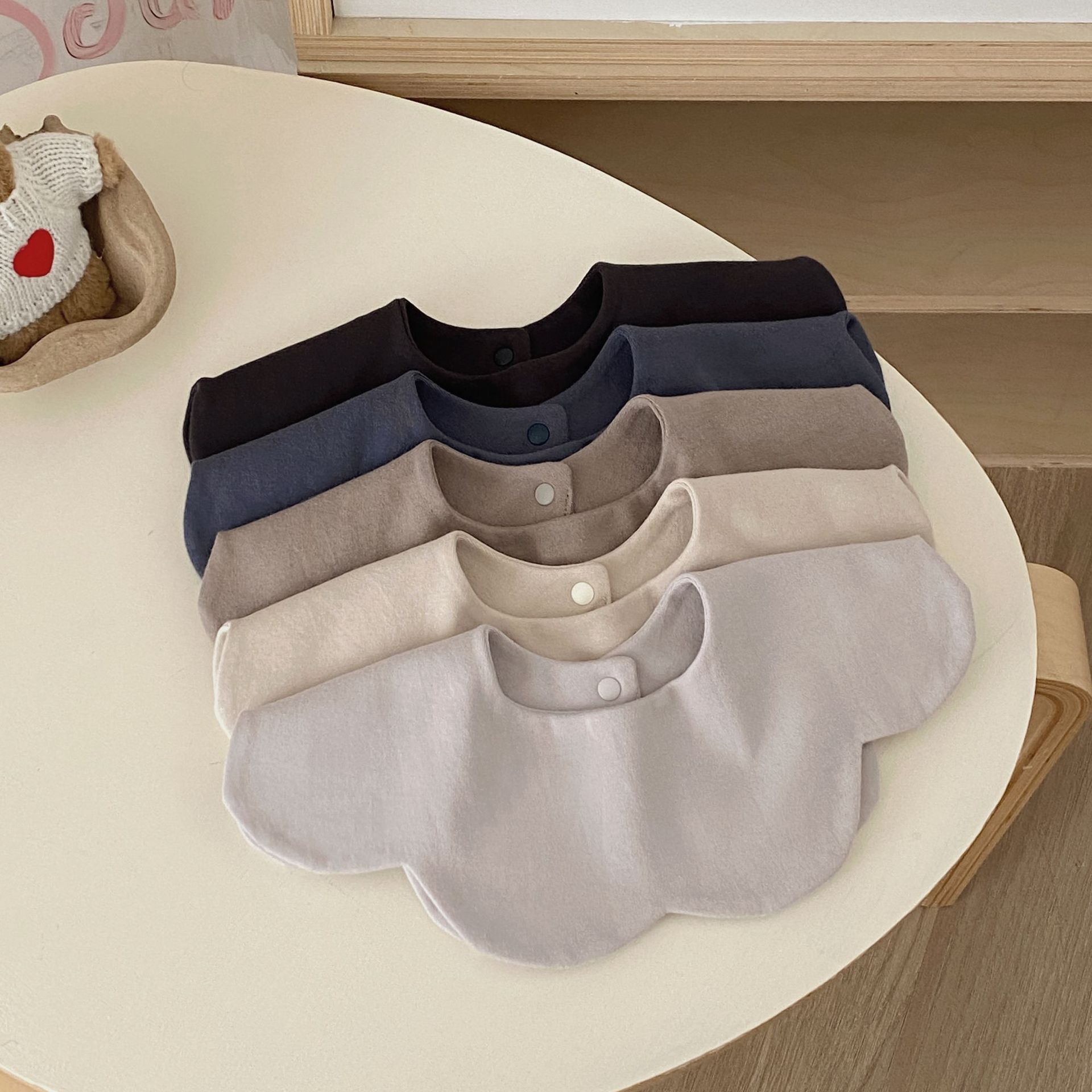 围嘴围兜/口水巾实物图