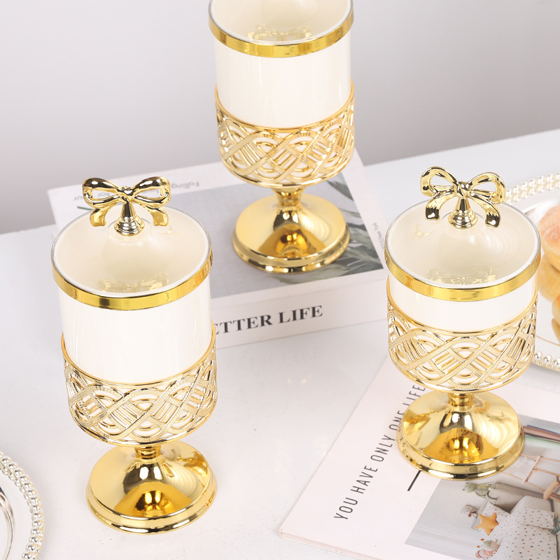 PET储物罐三件套零食水果糖果罐收纳罐密封罐产品图