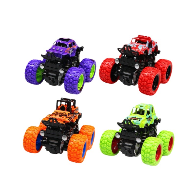 Best-selling inertial four-wheel drive toy cars, boys' stunt off-road vehicles, boys' children's toys, street vending, gift wholesale Item Picture