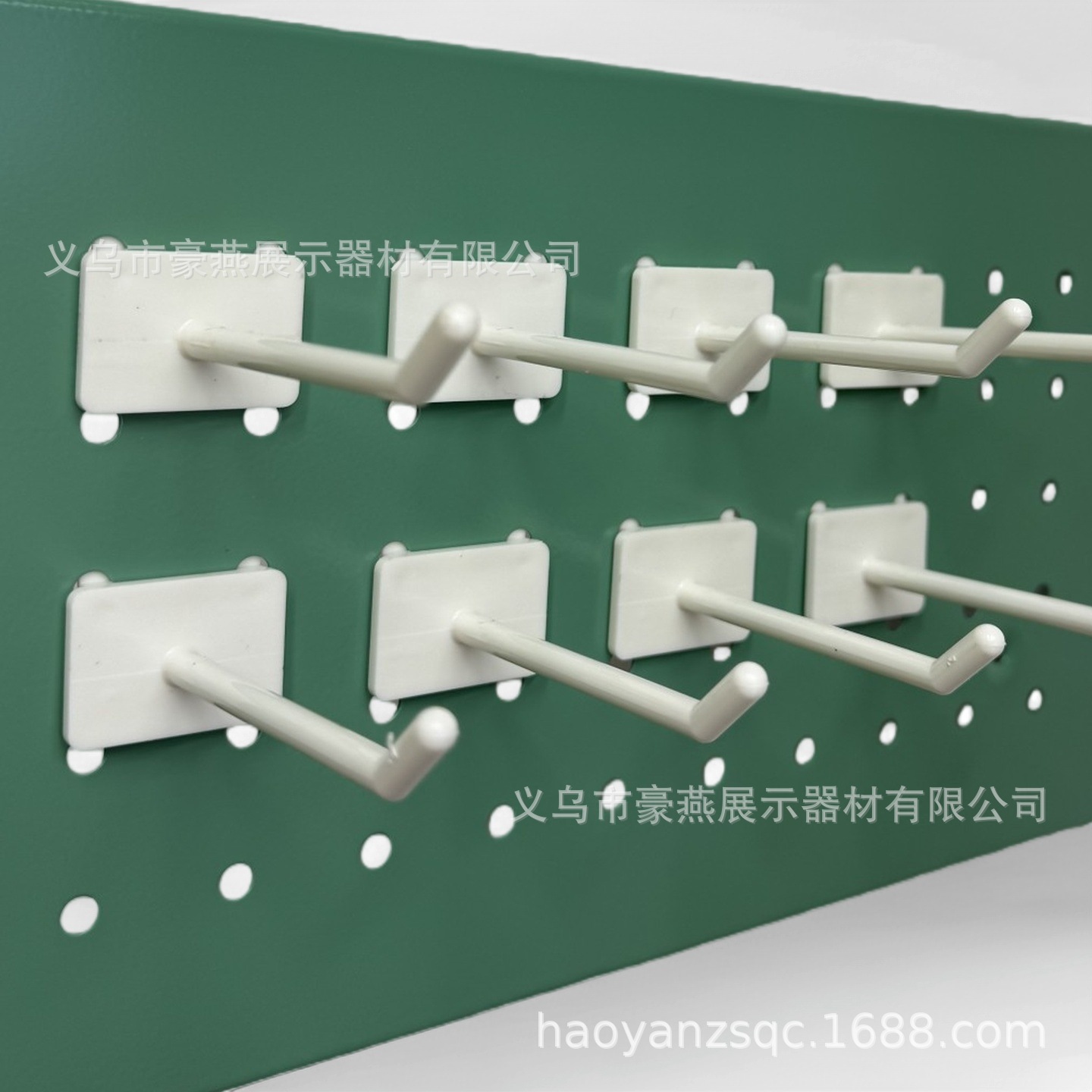 全新钢性塑料展示挂钩洞洞板挂钩货架钩展示架双脚单杆挂钩