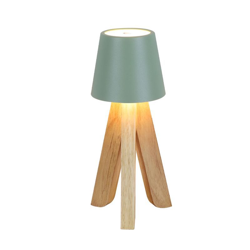 Three-legged base table lamp, decorative led night light, bedroom atmosphere, bar table lamp, usb charging bedside lamp, table lamp Item Picture