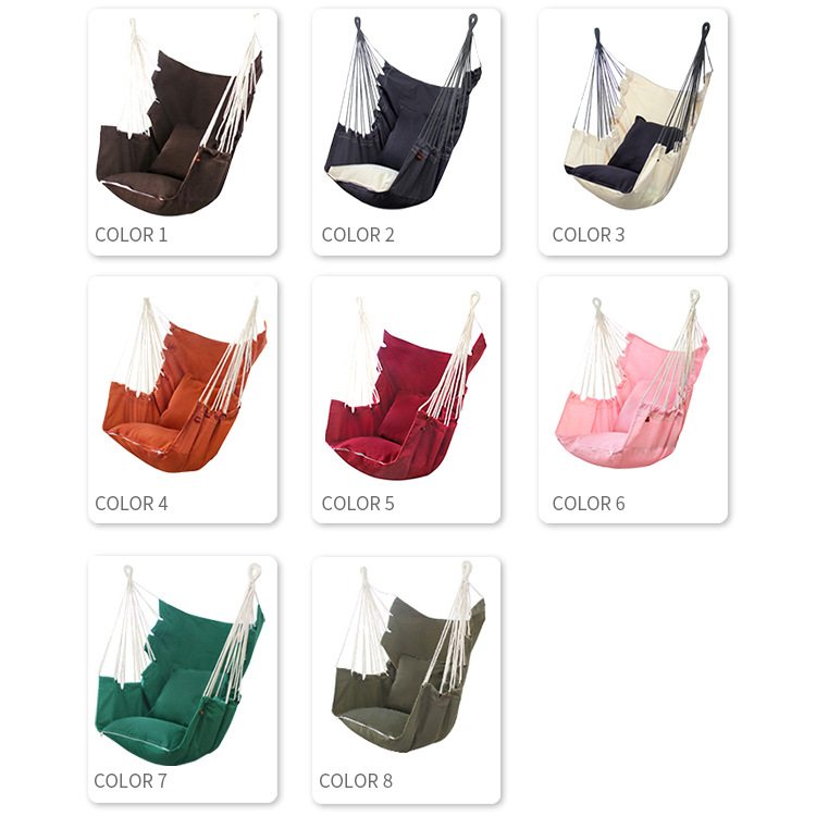 Outdoor leisure swing, hanging chair, indoor portable and foldable, wholesale and retail for adults, children, courtyards and gardens Item Picture