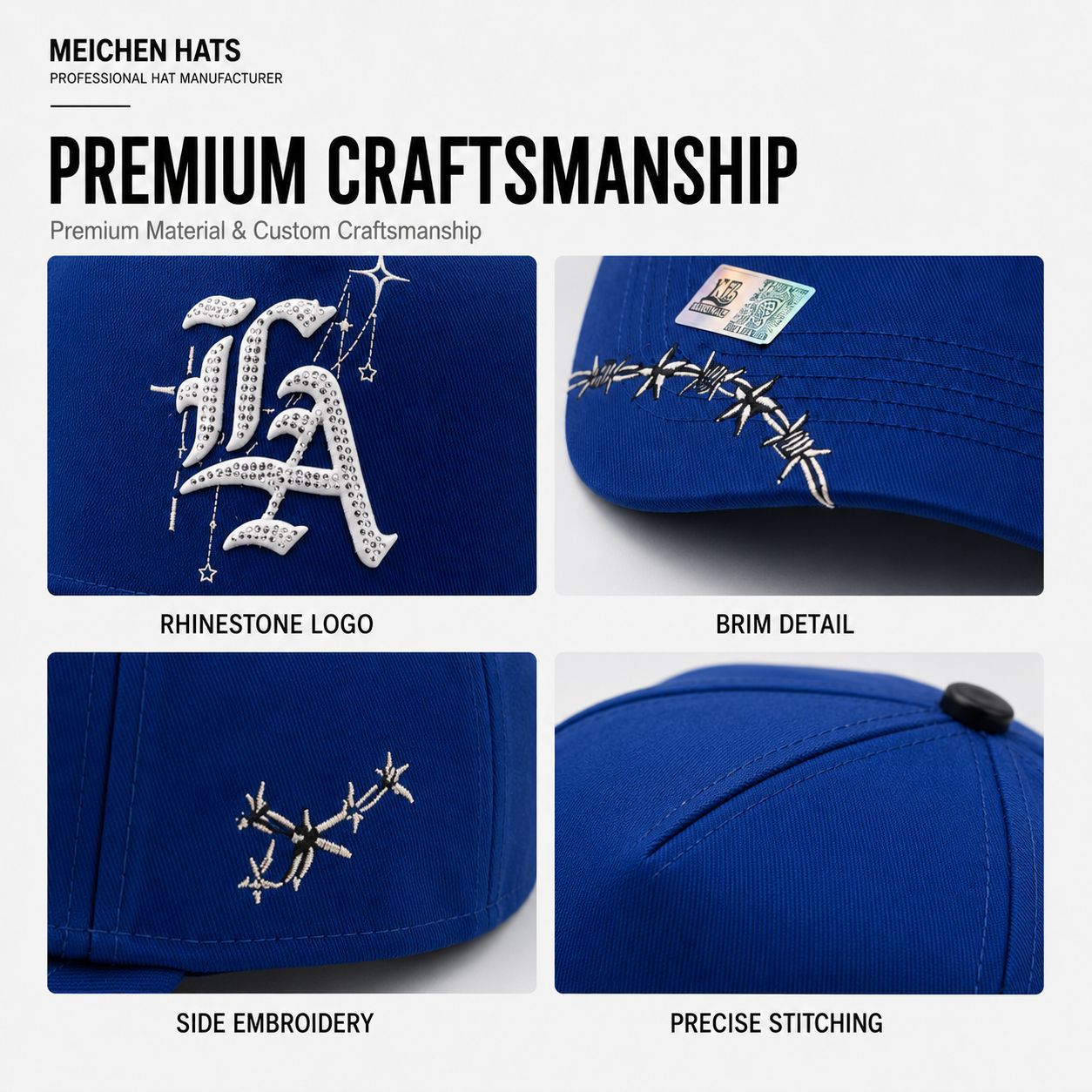 Cross-border baseball caps, sun protection outdoor, men's and women's same style, breathable high-top embroidered logo custom caps, wholesale for export Application Scenario