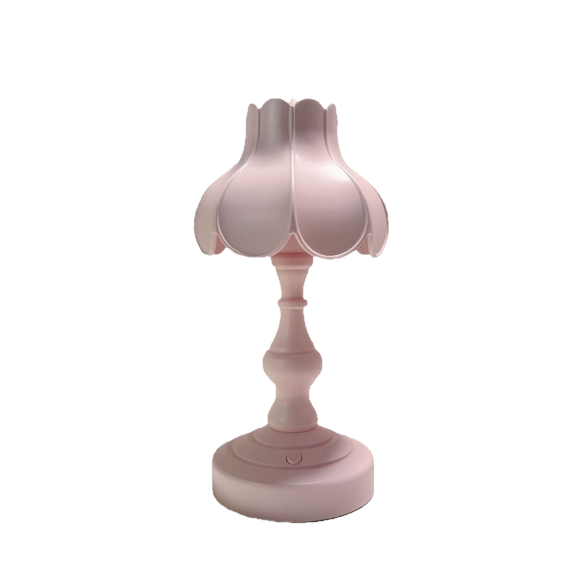 Retro atmosphere light, DIY handmade table lamp, lotus leaf night light, cute and girlish bedroom lighting, Nordic style, eye-protecting Item Picture