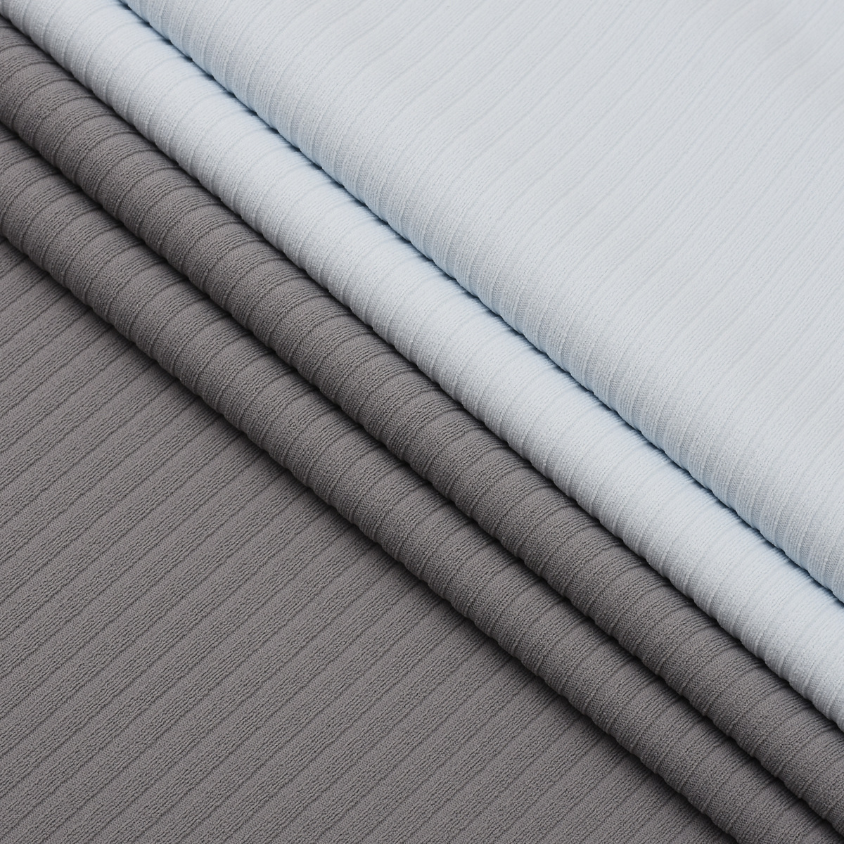 工厂现货锦氨肤感lulu条高弹透气瑜伽服运动套装背心针织面料产品图