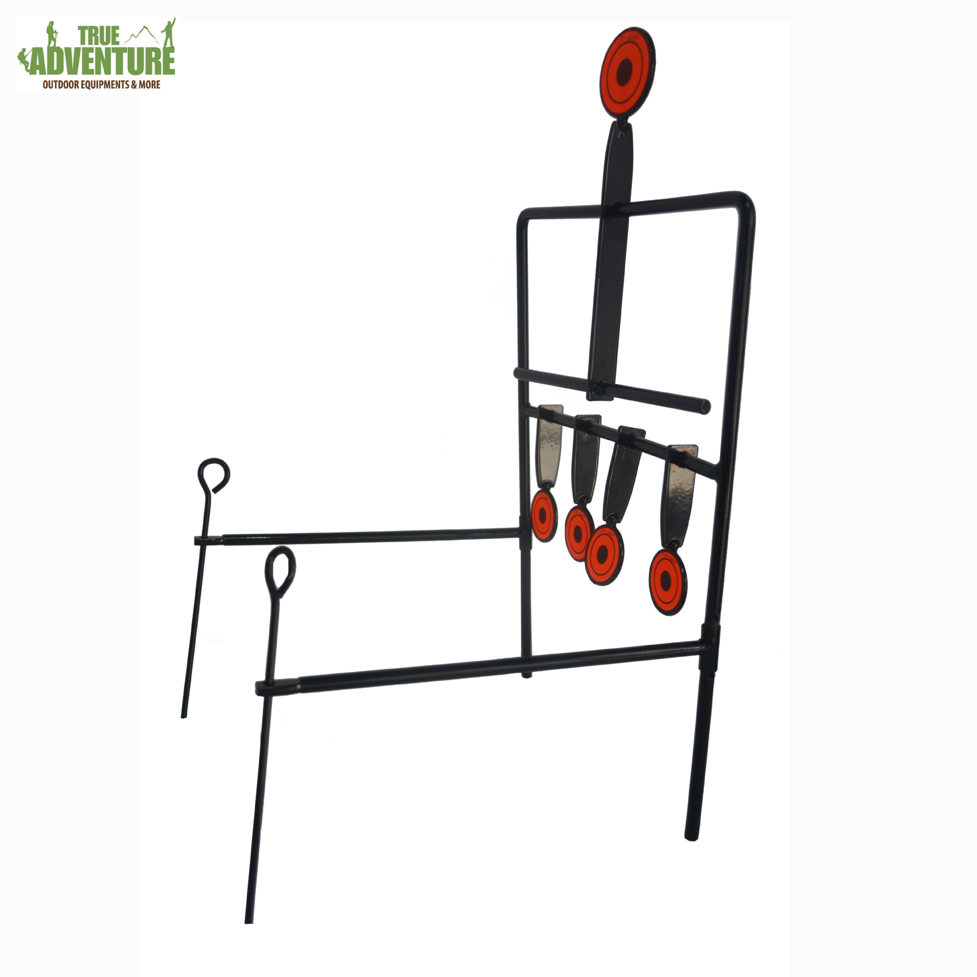 Cross-border best-selling outdoor shooting iron targets, shooting training targets, small slingshot targets, metal reset carbon steel targets Specification image