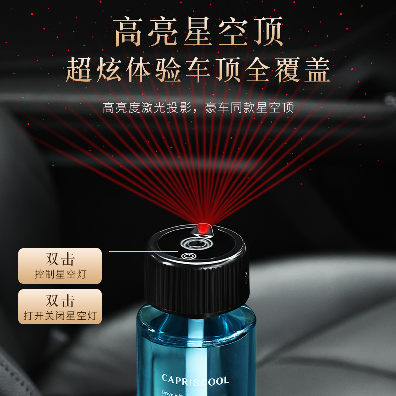 车载香薰机/车载精油香水/车载香薰/香片/车载香水座产品图