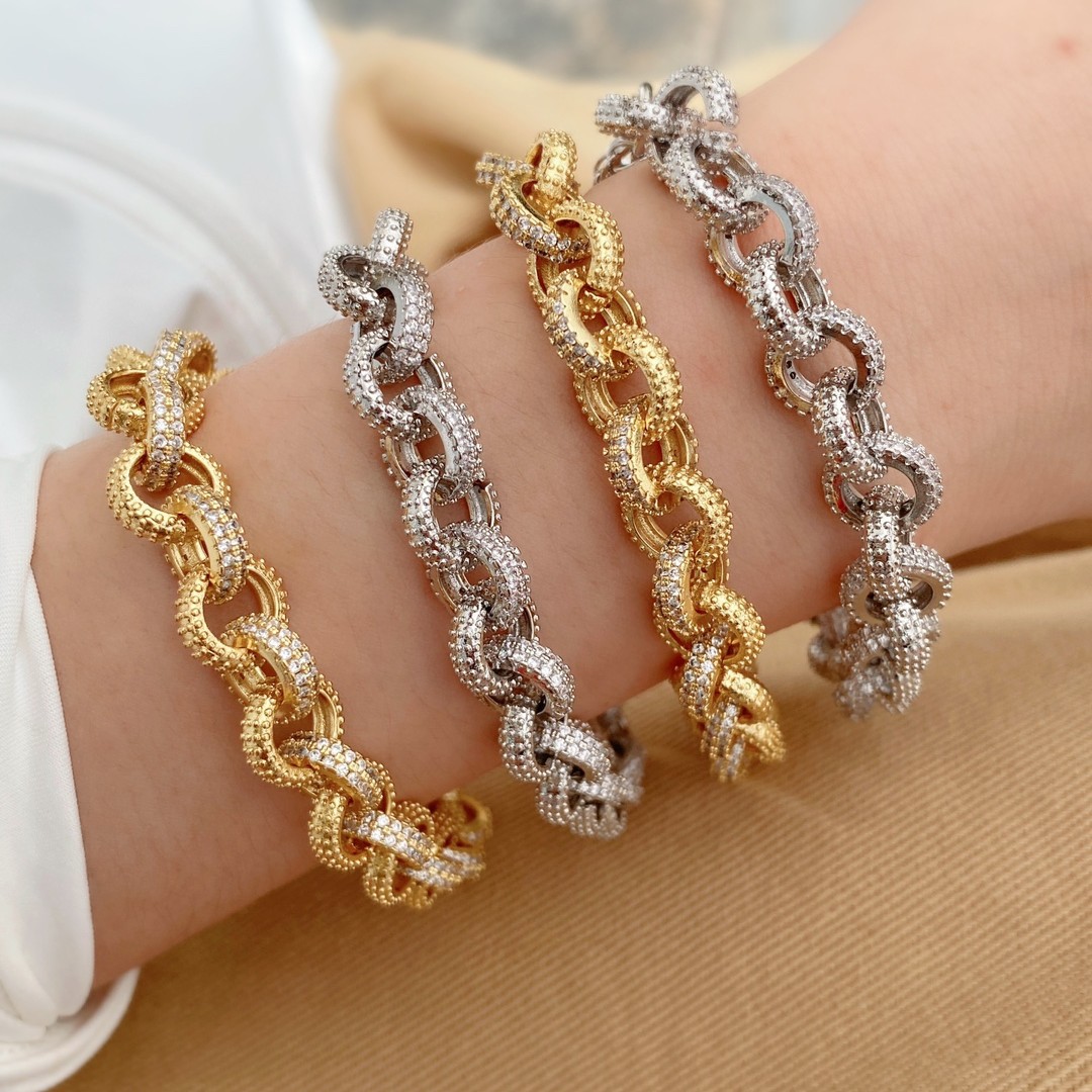 European and American metal thick chain men's and women's simple and versatile necklaces, AliExpress cross-border e-commerce bestsellers wholesale details Picture