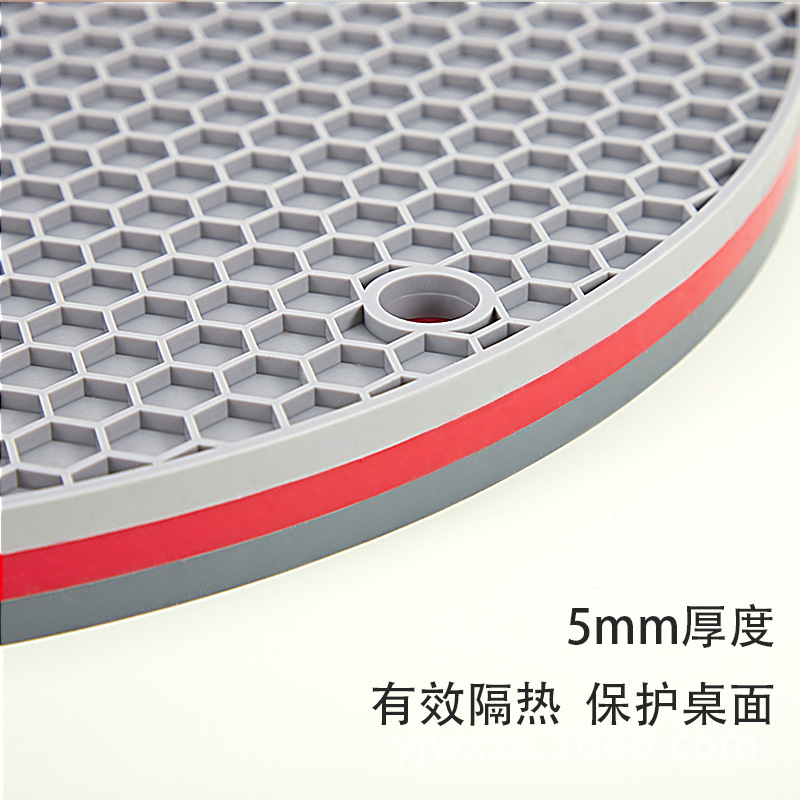 杯垫/一棵树隔热垫/隔热垫一棵树/棉线西餐垫/餐垫白底实物图