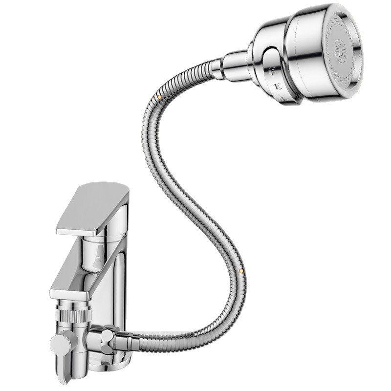 水龙头/水龙头气泡器/水龙头防溅头嘴/卫浴/一次性商品白底实物图