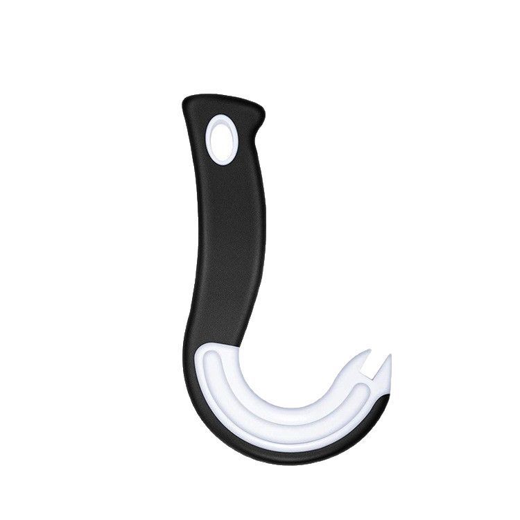Hook-shaped can opener, can opener, manual bottle opener, kitchen small tools, labor-saving multi-functional screwdriver Item Picture