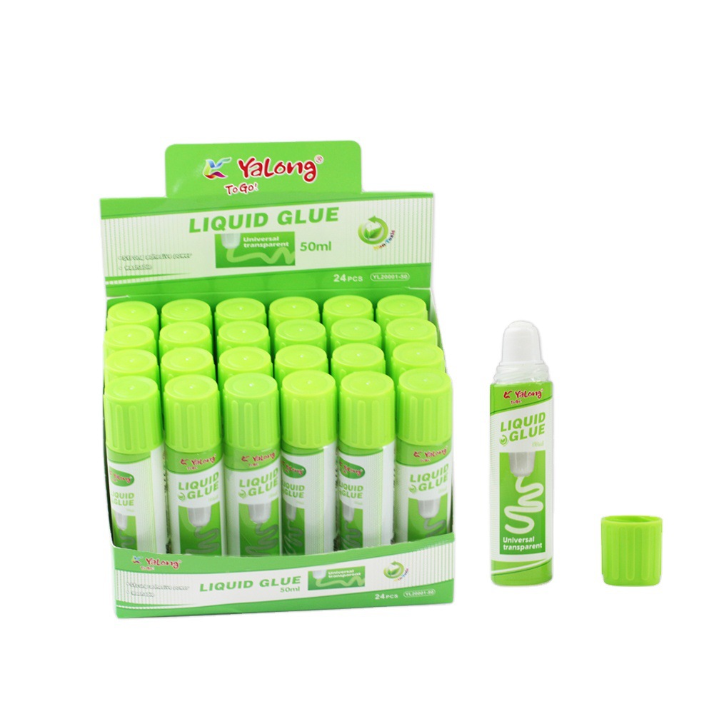 Yalong Cross-border high-quality and low-priced student office supplies Strong transparent Solid glue