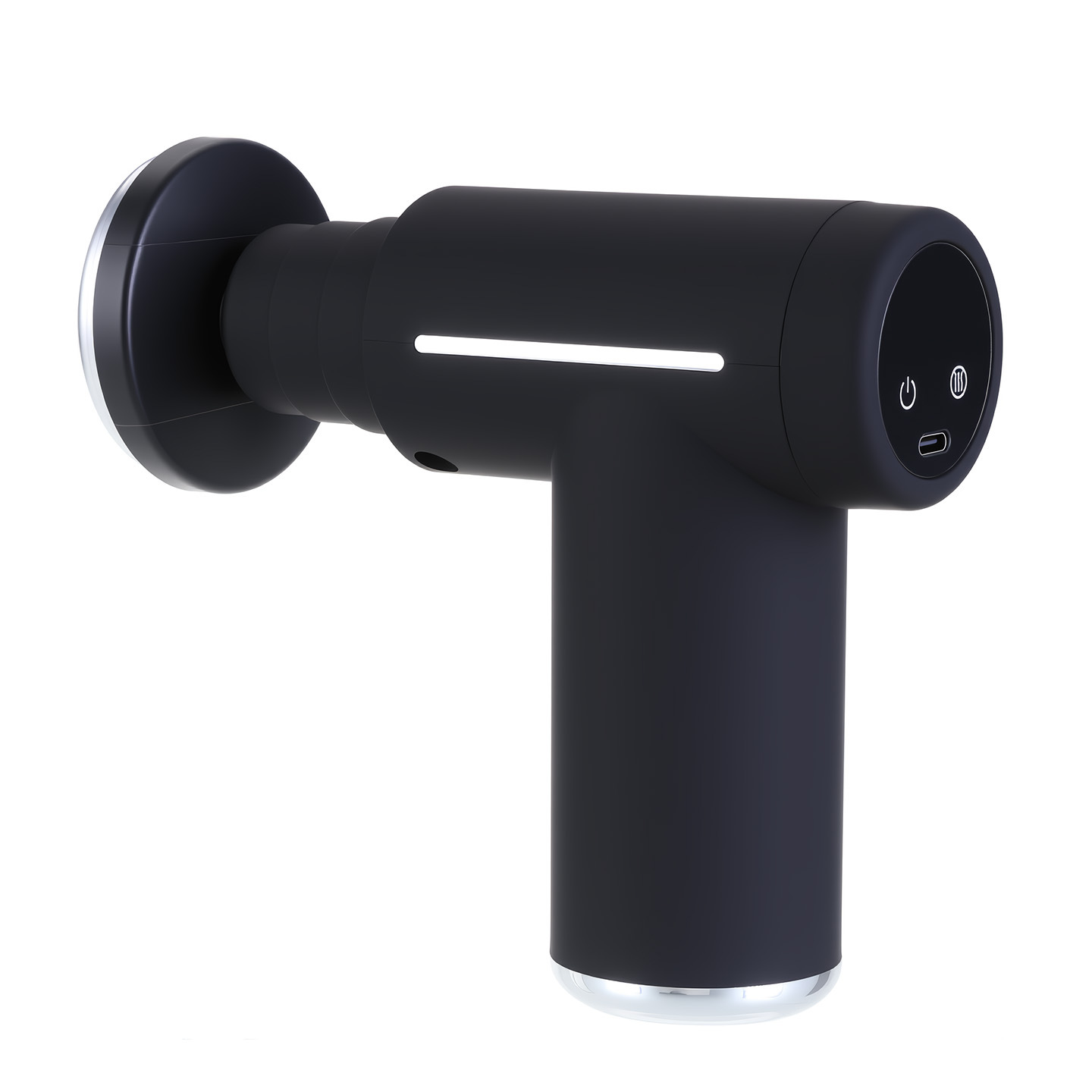 mini fascia gun, cold and hot compress, fitness electric impact gun, muscle relaxer, massager, small vibration massage Item Picture