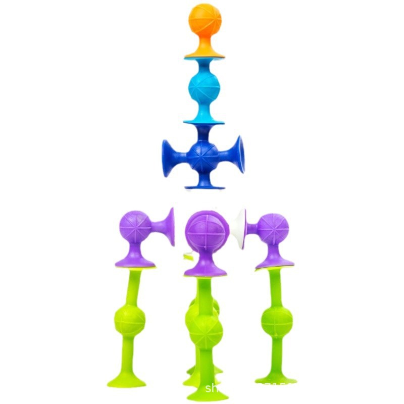 New best-selling children's novel and educational toys, sucking and sticking toys, bath toys, DIY cartoon wholesale Application Scenario