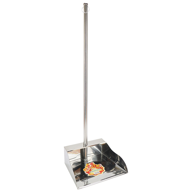 Dajiang stainless Steel garbage shovels, dustpans, dustpans, washbasins and sanitary buckets are selling well at street stalls priced at 9 yuan and 5 yuan Item Picture