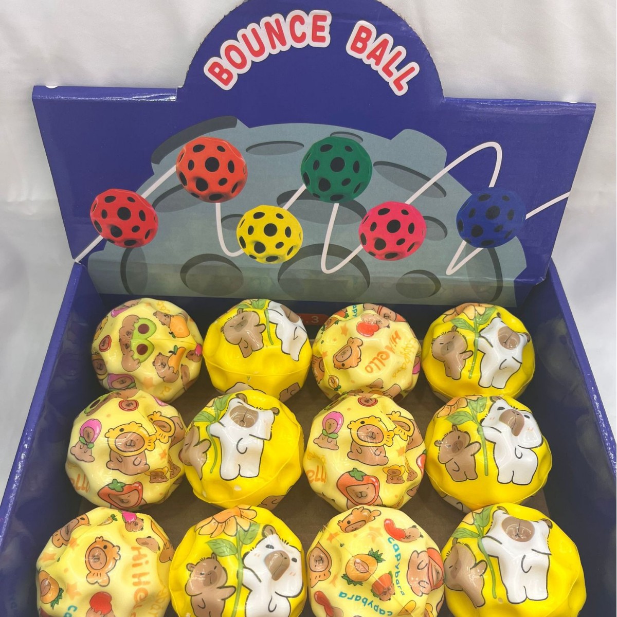 The wrist bouncy ball is a must-play tool for children's wrist strength players. It has strong bouncing and rebound force details Picture