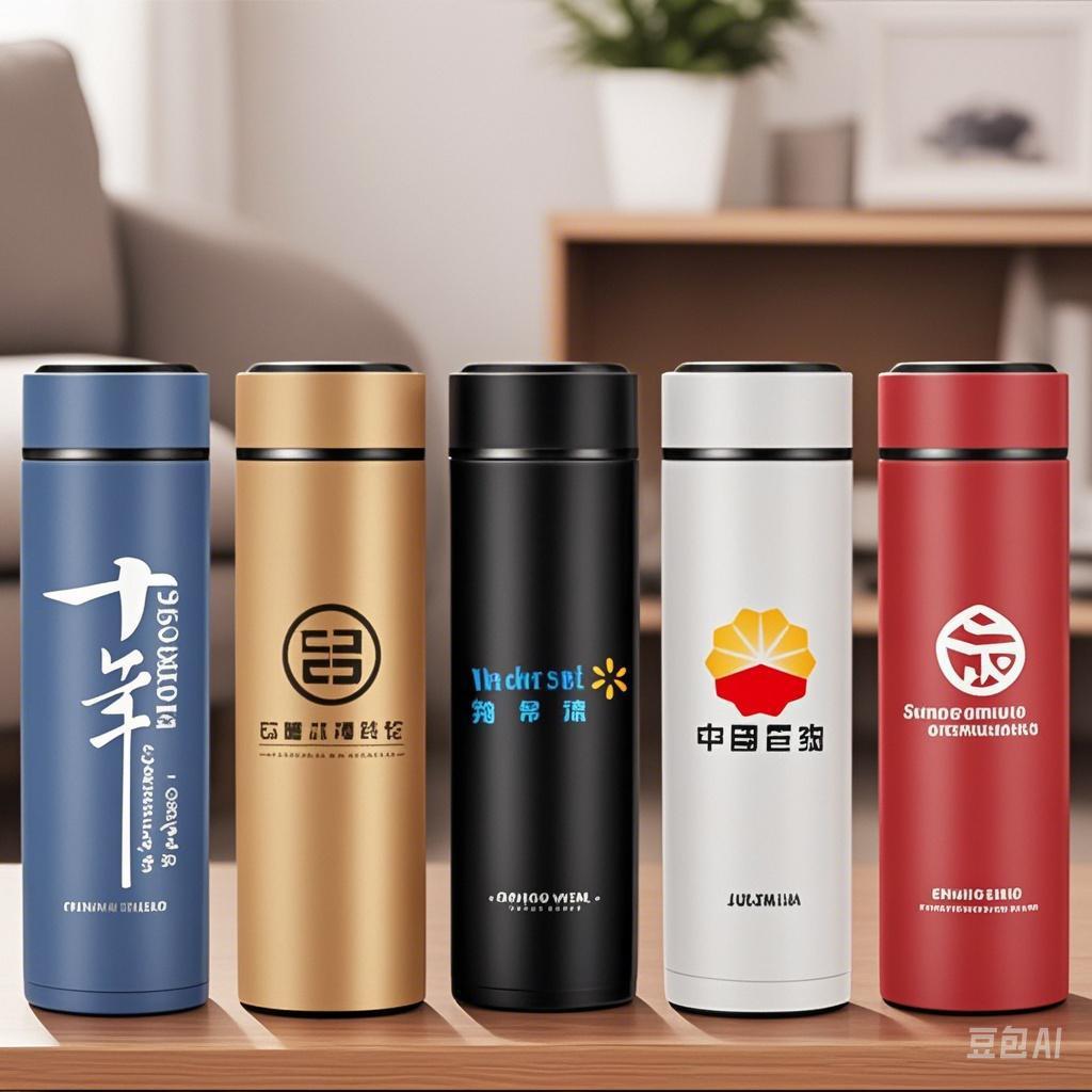 Customized 304 stainless steel insulated cups with intelligent temperature display, creative business water cups for men and women, temperature-controlled cups and gift cups