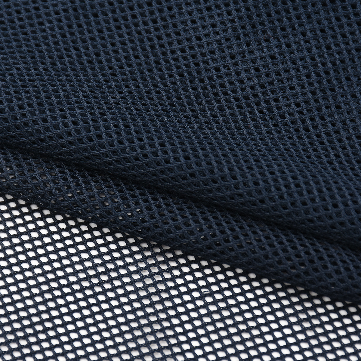 源头厂家批发75D低弹小四角菱形网眼布 箱包鞋材洗衣袋 贴合网布