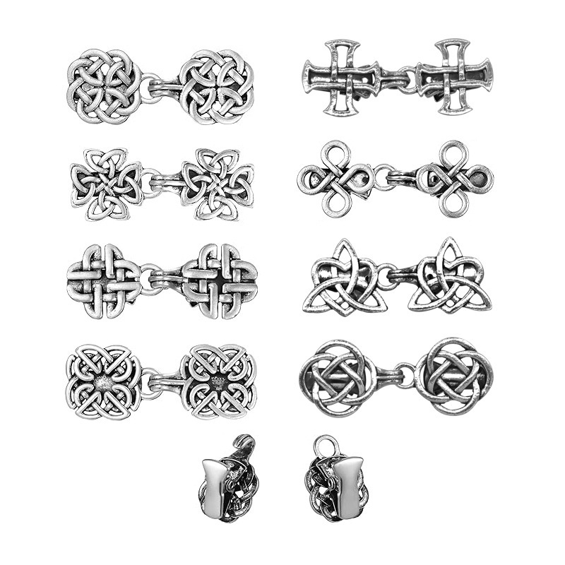 丝巾扣复古镂空百搭毛衣夹女士开衫衬衣领夹防走光扣胸针围巾装饰