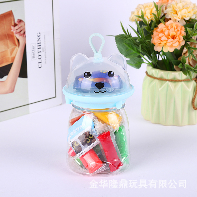 The source factory of colored clay offers small cars and planes like leather clay, children's DIY toys, educational clay, and clay Specification image