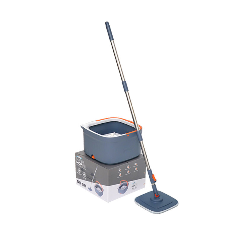 Household sewage separation mop, hand washable rotating mop, large panel, dry and wet dual-purpose cleaning mop, one mop clean Item Picture