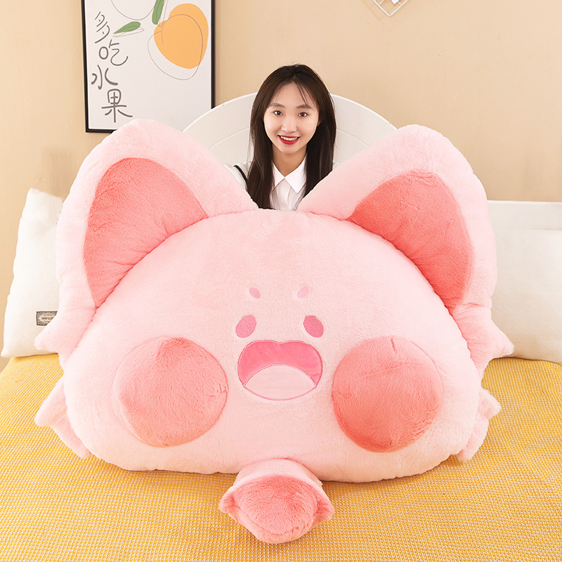 Cartoon Dudu Cat pillow, headboard large backrest, sofa pillow, student dormitory bed reading backrest pad gift Application Scenario