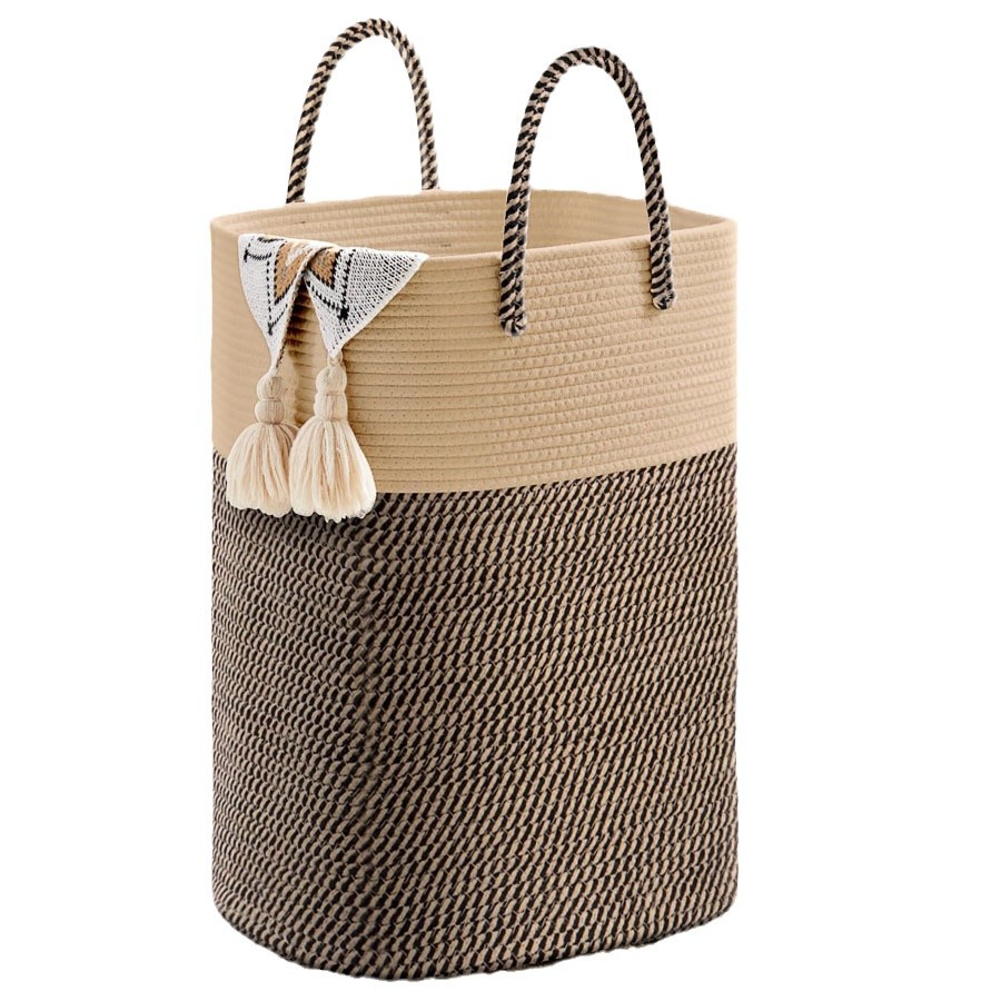 收纳篮/收纳/收纳盒/置物筐/竹编收纳筐白底实物图