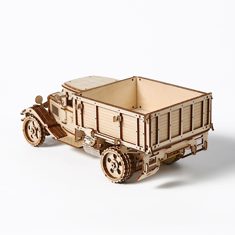 3d stereoscopic jigsaw puzzle toy models, wooden truck toy jigsaw puzzles, diy children's assembly educational toys wholesale Application Scenario