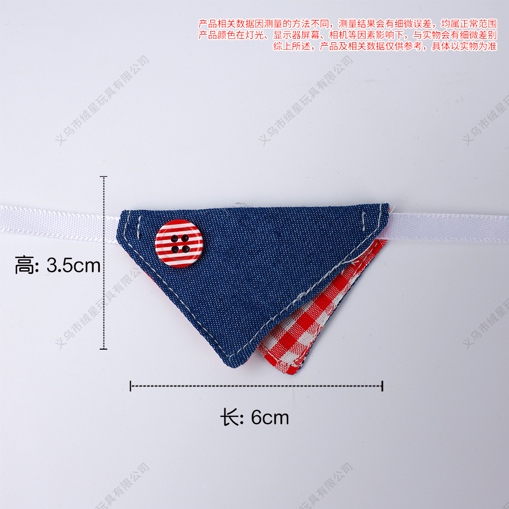 Cute saliva napkins, baby clothes, accessories, labrador dolls, triangular napkins, meal bibs, accessories, and dressing accessories Application Scenario
