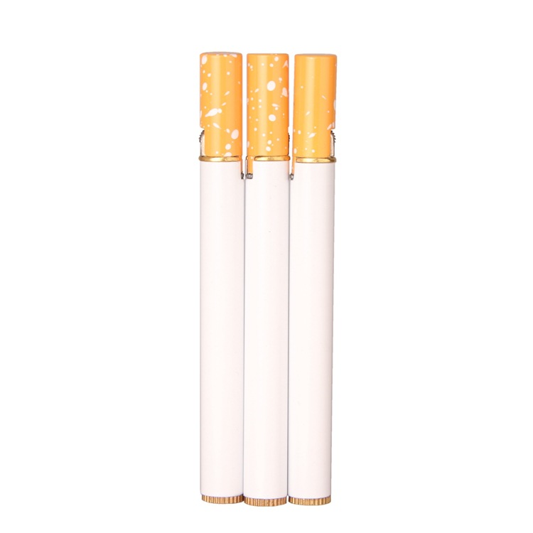 Mini cigarettes can be printed with unique, novel and creative designs. They are small and portable, with grinding wheels and open flame lighters. Wholesale from the manufacturer Item Picture