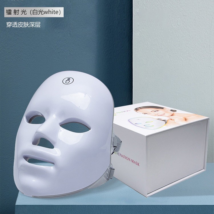shanilak beauty mask, home color light mask, seven-color spectrometer beauty device, mask device, color light device, mask beauty device Specification image