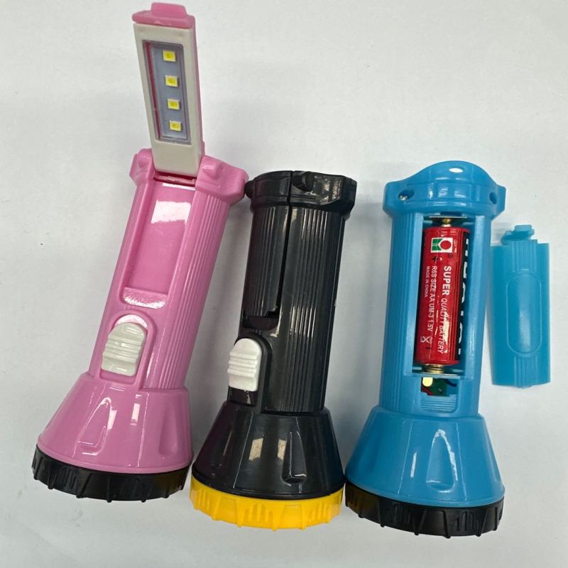 出非洲手电筒1AA干电池手电筒台灯手电筒带侧灯手电筒礼品灯