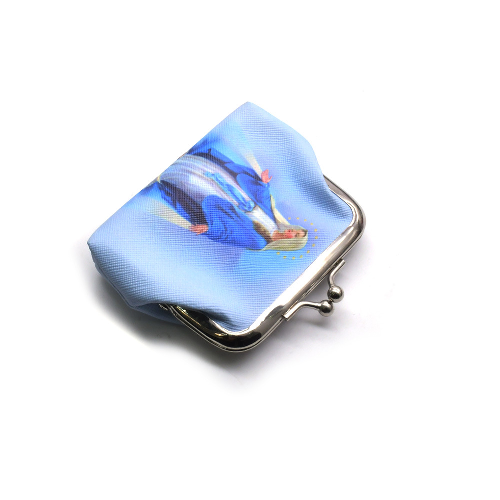 Bolso de embalaje de rosarios bolso cero impreso para mujer pequeño con hebilla de metal bolso de almacenamiento bolso de mano Specification image