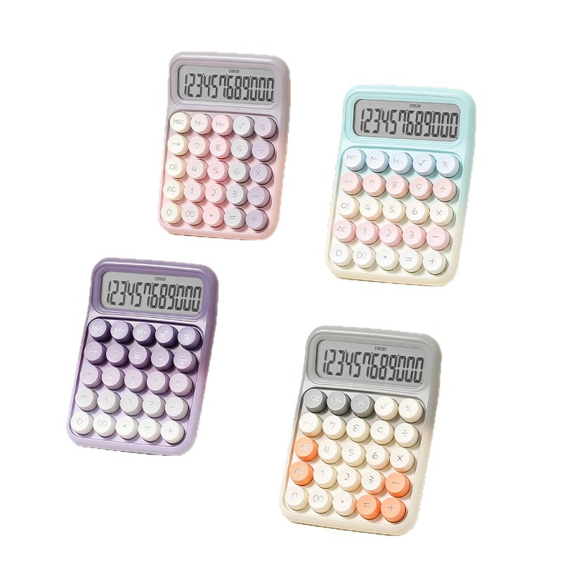 RZ-817 new computer dopamine calculator, circular mechanical keyboard, gradient color, high appearance level calculator Item Picture