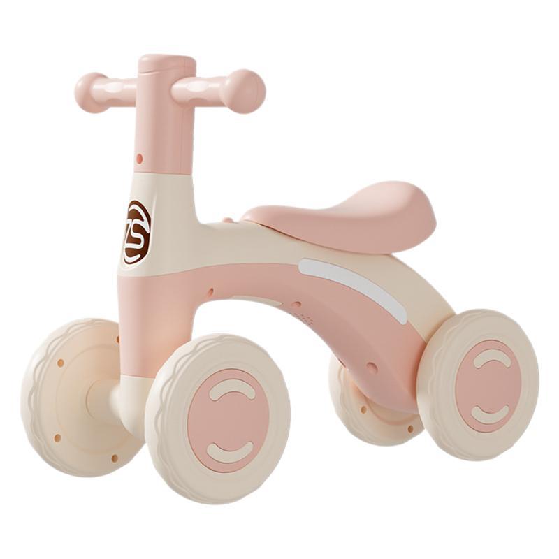 Children's balance scooters 1-3-year-old baby walkers, infants and toddlers without pedals, four-wheel sliding scooters for children Item Picture