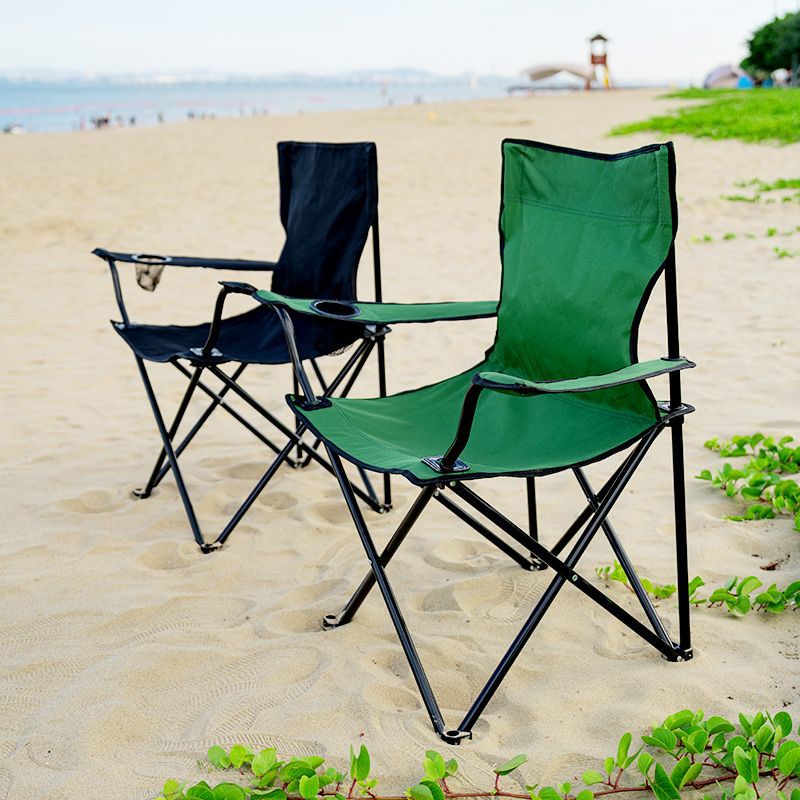 Outdoor folding chairs, armchairs, outdoor leisure fishing chairs, foldable beach chairs, portable camping and picnic equipment