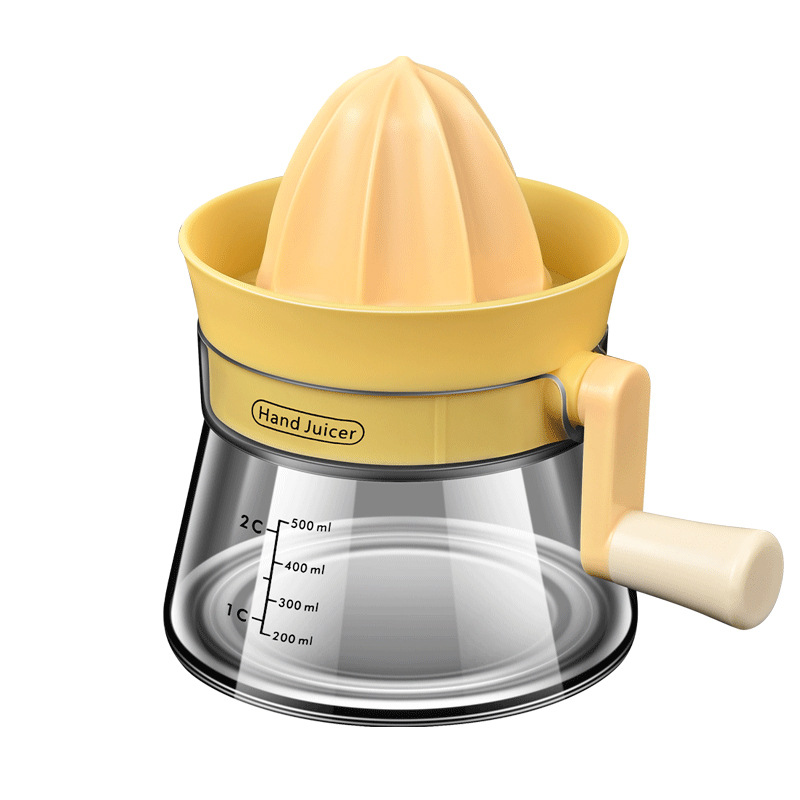 Hand-cranked juicer, household kitchen press, manual juicer, special juice extraction tool for squeezing lemons and oranges Item Picture