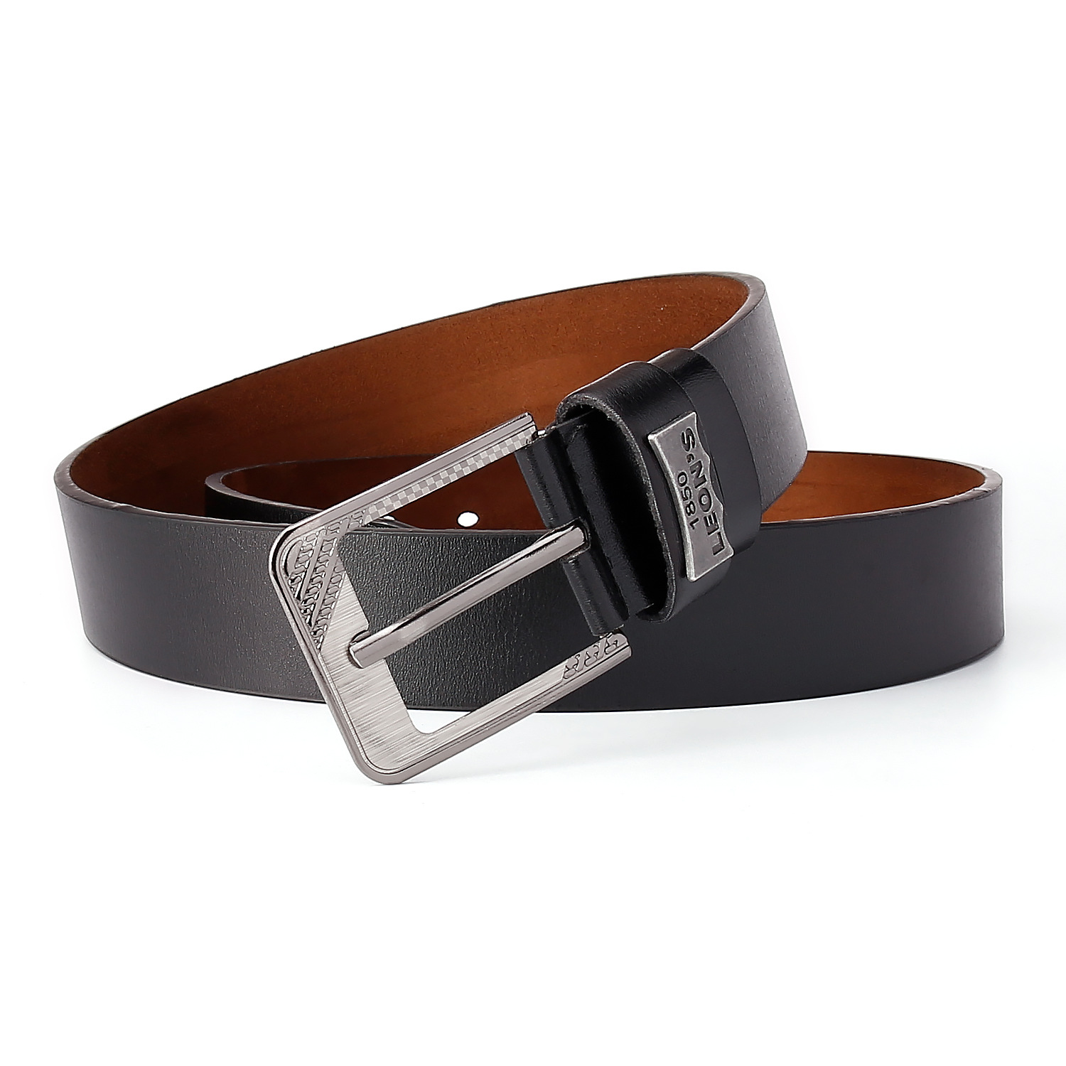 New logo belt for men, high-end, casual and simple style belt for men, wholesale version for trendy men Item Picture
