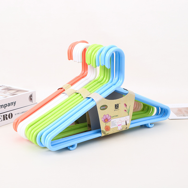 彩色塑料折叠衣架衣服架子衣架衣架子简约实用耐用多色选择