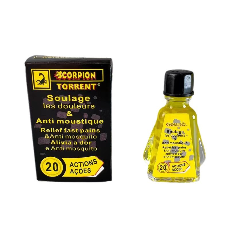 Wholesale cross-border SCORPION LIQUID Wind Oil, mosquito repellent, cooling, heat-relieving, itch-relieving, refreshing and invigorating Scorpion oil Item Picture