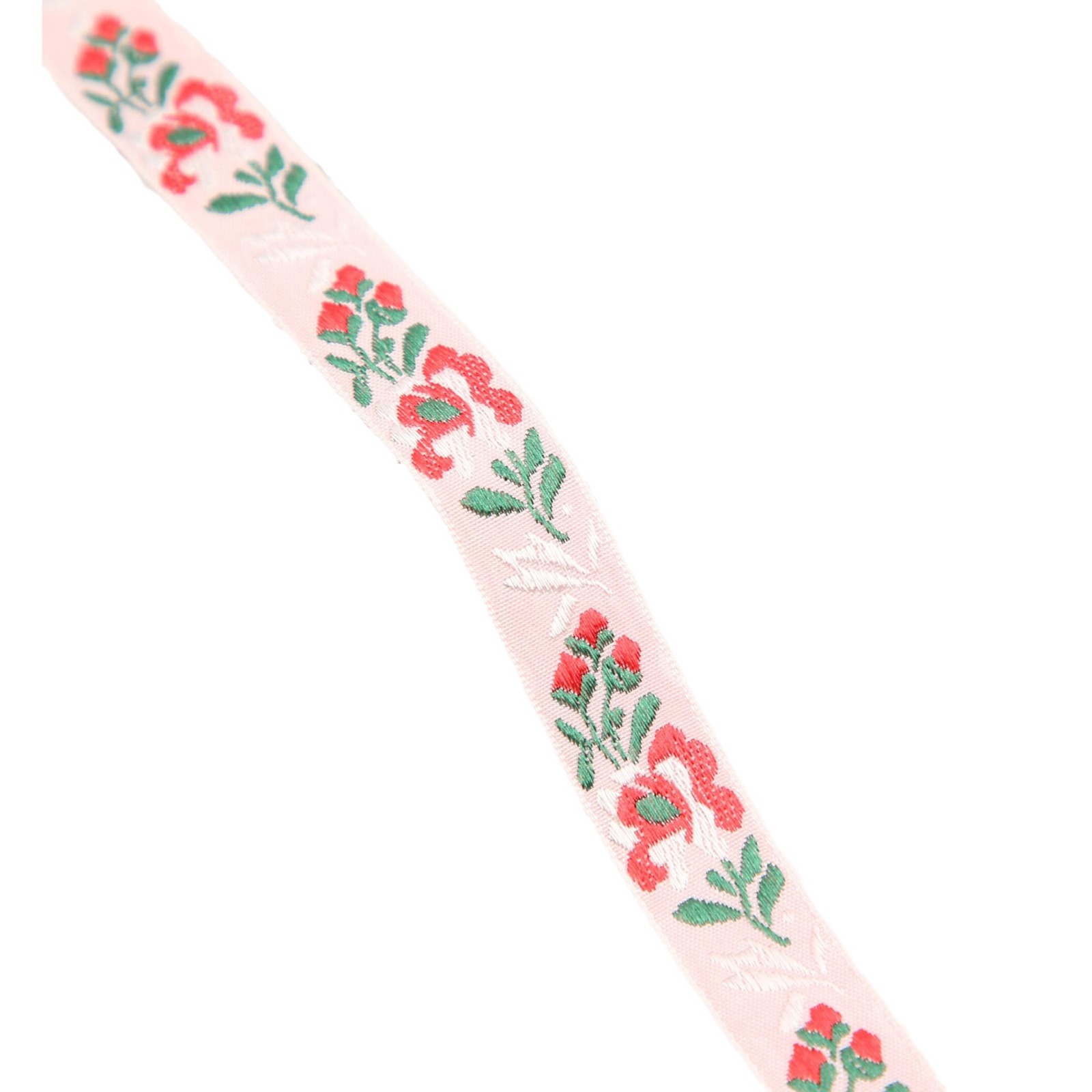 1.5- 2.1cm Ethnic-style jacquard ribbons, bow webbing, ethnic-style webbing hair accessories, headwear accessories wholesale Item Picture