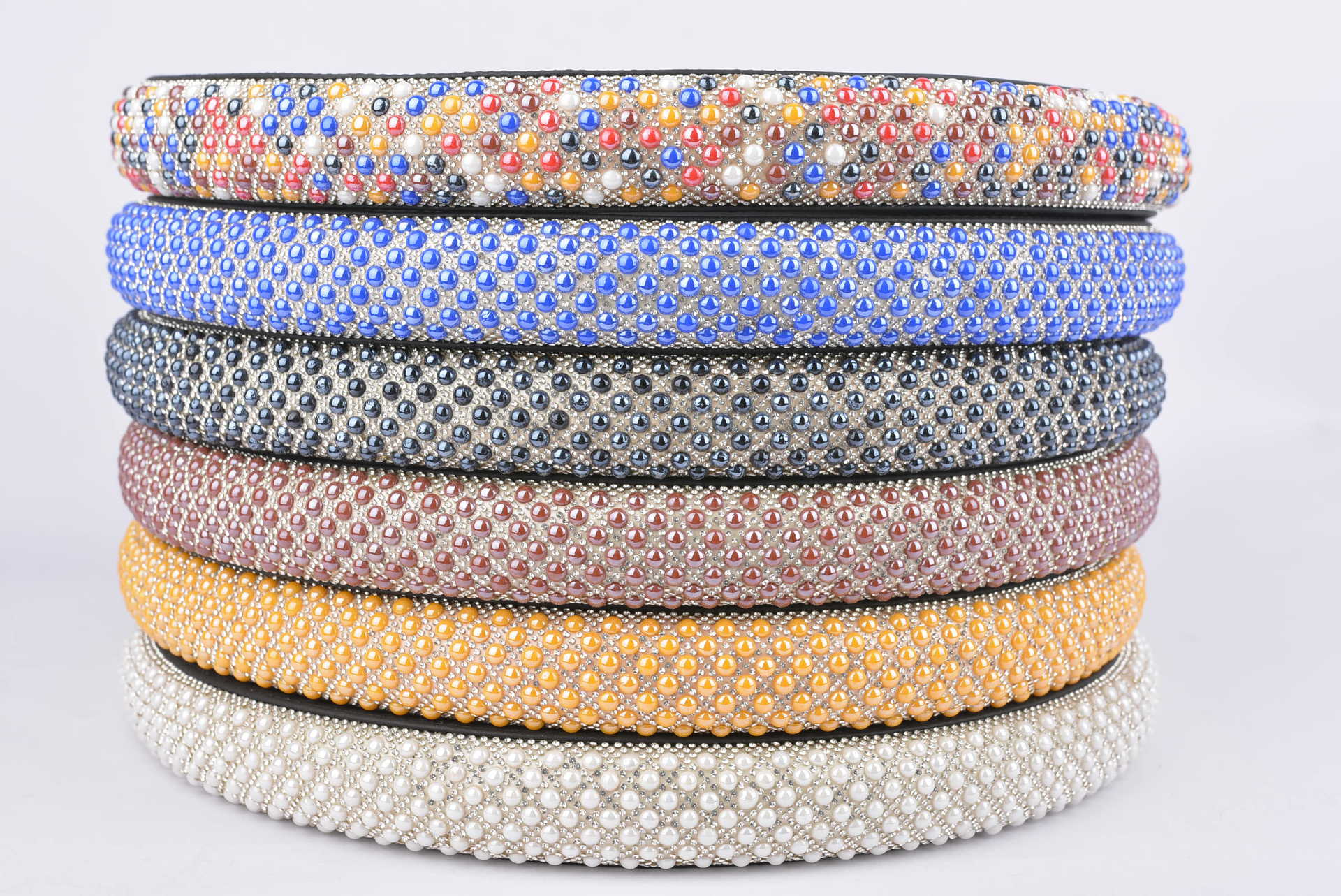 Pearl and diamond-encrusted car steering wheel covers, cute anti-slip handlebar covers for women in summer, personalized handlebar covers, Amazon one-piece delivery Specification image