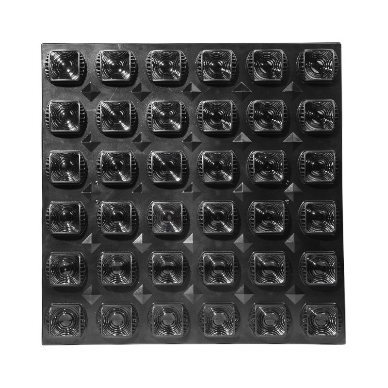 High-brightness 36-piece 8W full-color brick and stone matrix lights, spliced stage background effect lights, bar and bar atmosphere dyeing lights, professional special effects lighting equipment for wedding ceremonies, parties and performances Item Picture