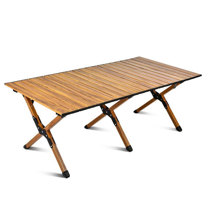 Folding table, camping cart table board, foldable camping dining table, campsite trolley desktop, egg roll table, portable table Item Picture