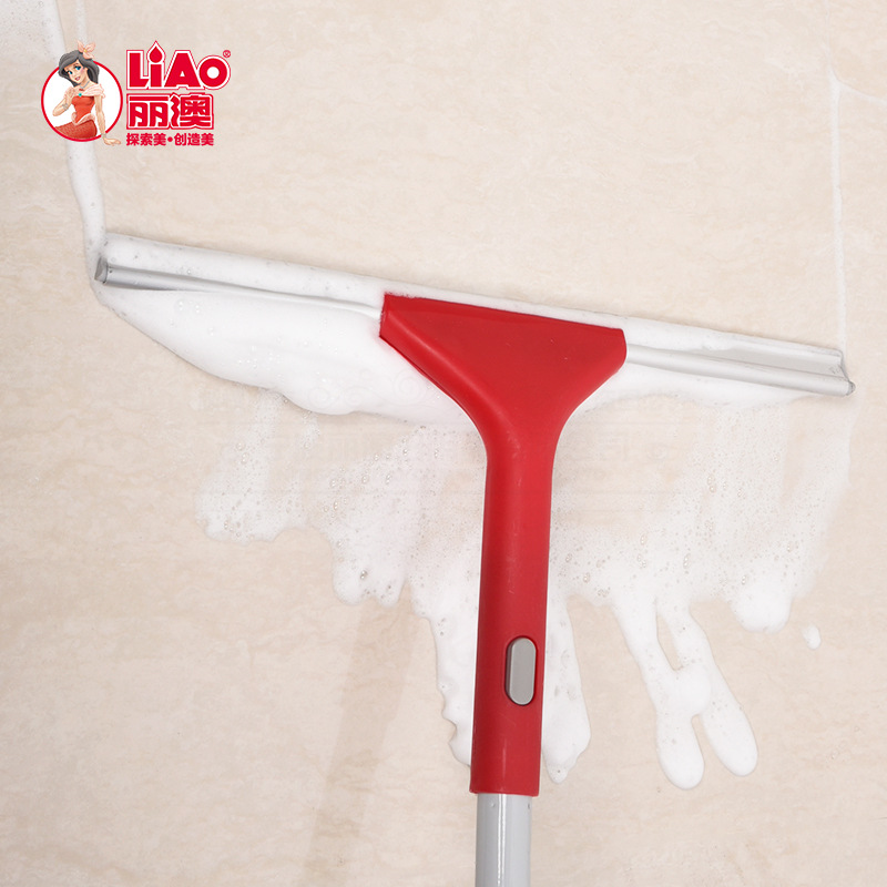LIAO Glass scraper, glass washer, household and commercial window cleaner, cleaning tool, telescopic rod, cross-border Application Scenario